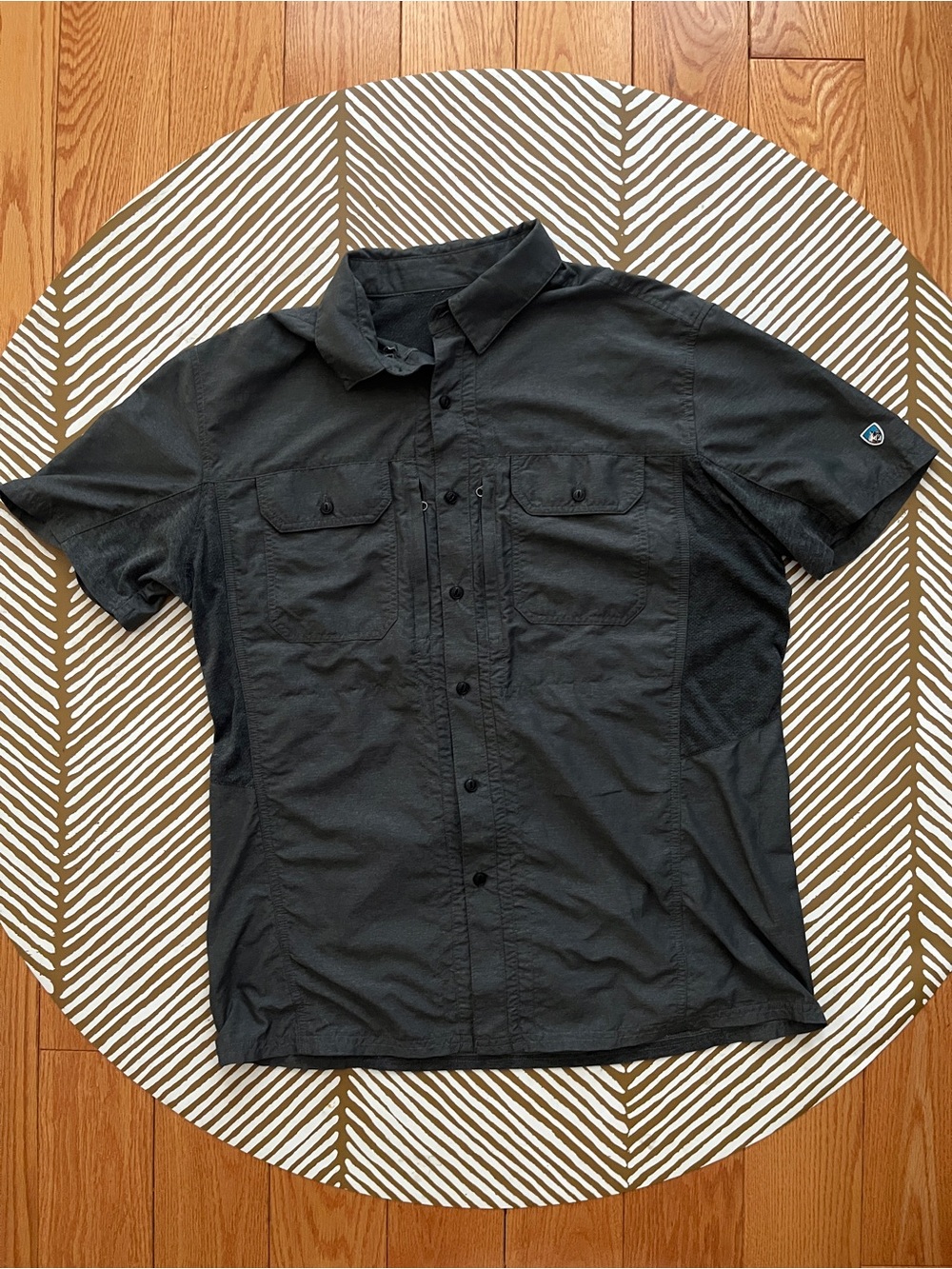 Kühl Short Sleeve Button Up Shirt (L)